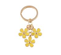 Générique Keychain Cute Enamel Colorful Sakura Flower Sweet For Women Girls Handbag Accessories DIY Gifts(Amy Green)