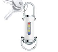 Générique Keychain Flashlight | Car Keychain, Rechargeable Key Chain- 7 Settings Rechargeable Torch Outdoor Led Key Chain Flashlight | For Travel Fishing Adventure Power Outage Camping Hiking