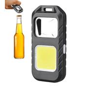 Générique Keychain Flashlight Rechargeable - Waterproof 4 Levels Mini Torch, Flashlight Opener Combo with High-, Portable Gear, Compact Light for Outdoor Camping Adventure