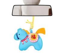 Générique Keychain Pendant, Chinese Horse Year Accessory, Lucky & Stylish with Greeting Card, Chinese Horse Year Key Chain Pendant for Girlfriend, Family, Friends, Couples, Sisters, Mother