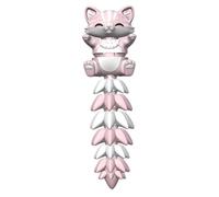 Générique Keychain Pendant - Relaxing Gadget 3D Printing - Keyring Penedant Fidgeet Cat,for Teens Adults Meen Kids Studeents School Travel Commuting Shoulder Bag Backpack Tottes