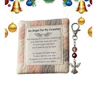 Générique Keychains Butterfly - Handmade Angel Keychain Charm for Men Women and Friends, Thoughtful Gift with Letter Keychain S Tassel Butterfly Pink Purple Cute Car Letter, Size 4.53 Inches