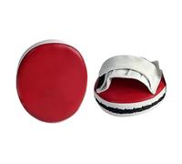 Générique Kickboxing Pads - Padded Target for Combat Training | Synthetic Leather with Reinforced Stitching, Shock Absorption Gear, Protective Equipment for Martial Arts Sparring