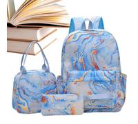Générique Kids Backpack - 3-Piece Large Capacity, Lunch Bag School Set