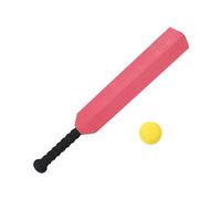 Générique Kids Bat Stump Ball - 23.62in Waterproof Wear Resistant | ABS EVA Toy - Educational ABS EVA Play Set with Bat Stump and Ball Promotes Parent Child Games Indoor Outdoor Learning Fun