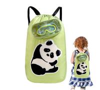 Générique Kids Beach Bag, Pool Swimming Backpack, 12.2x3.15x19.69 Inches Sandproof & Quick Dry Design, Large Capacity Daypack for Travel, Sports, Gym, Camping, Summer Vacation, Outdoor Fun