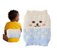 Générique Kids Belly Button Wrap,22x26cm Cartoon Plush Waist Support |Moisture-Controlled Winter Waist Support Belly Wrap | For Relief Comfort Cold Weather Indoor Nursery Home Travel Daycare