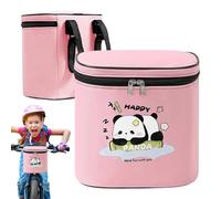 Générique Kids Bike Bag Front Handlebar - Multi-Pocket Reflective Waterproof Organizer | Handlebar Cycling Storage Pouch for Scooter Travel Boys Children Girls School Outdoor