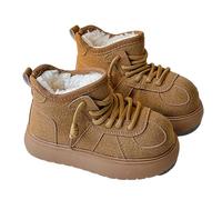Générique Kids Bottes de Neige pour Enfant Chaude Doublure Boots Warm Line Comfortable Plates Casual Pas Cher de Randonnée Outdoor d'escalade Chaussures Montantes de Randonnée Unisexes