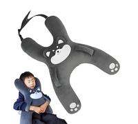 Générique Kids Car Seat Pillow, Travel Neck Rest Cushion, Breathable H Shape Support, Soft Comfortable Head Pad, Road Trip Accessory for Child Vehicle Boys Girls Outdoor Use