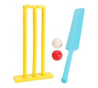 Générique Kids Croquet Set Outdoor, Fun Wickets with 2 Balls, Safe Equity Bat Set, Lightweight Play Equipment for Children, Toddler, Parent-Child Games, Strength Building, Coordination