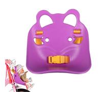 Générique Kids Doll - Seat Attachment | Cute Silicone Chair Cycle Seat Decorative Cycle Attachment Fun Doll Carrier with Strap for Kids, Scooter Or Cycling Fun Use