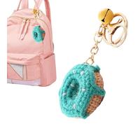 Générique Kids Donut Keychains | Woolen Fun Keychains For Kids | Donut Party Decorations, Party Favors For Ķids, Food Ṕarty Favors, Ķeychains F́or Wallet, Cell Phone, Bags, Backpack