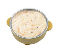 Générique Kids Food Bowl, Non Slip Child Bowl, Suction Cup Plate with Stainless Steel Base, Anti Scald Feeding Dish, Kids Tableware with Secure Grip, Supplies for Snacks Lunch Meals Travel