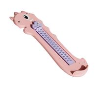 Générique Kids Foot Measure, Accurate Sizing Tool, 4.92x12.8x0.39in Portable Shoe Ruler, Length Checker, Adjustable Measuring for, Boys, Girls, Home Fitting, Growth, Home, Indoor