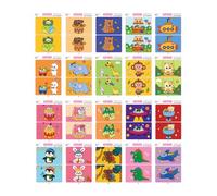 Générique Kids Matching Game, Card Game, Intellectual Growth Cognitive Skills Hand Eye Portable Colorful Compact Lightweight, Fault Finding Games for Kids Adults Home Entertainment, 8.27x5.83Inches