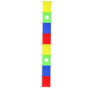 Générique Kids Parachute - Cloth 540x90cm 18 x 3 Ft Play Parachute Training Game with Multi Handle Design for Group Activities | Cooperative Movement and Team Building Toy for Sports Field Yard