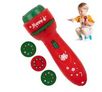 Générique Kids Pattern Projector - Holiday Bedtime Activity for Children | Abs Material Torch with 24 Interchangeable Discs, Fun Night-light Gadget for Nursery Car Rides Travel Parties Home Use