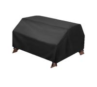 Générique Kids Picnic Table Cover, Sand Water Activity Protector, Tear-Resistant Windproof Shield, Adjustable Fit Waterproof Fabric, 1 Piece Black, for Kindergarten Patio Garden Outdoor Play