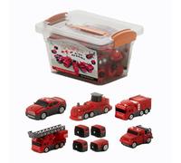 Générique Kids Play Vehicles, Children's Transforming Magnetic Toy Cars, ABS Vehicle Blocks Assembled, Collectible Figurines for Creative Play in Dormitory and Living Room, 49x36.5x10cm