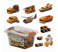 Générique Kids Play Vehicles, Children's Transforming Magnetic Toy Cars, ABS Vehicle Blocks Assembled, Collectible Figurines for Creative Play in Dormitory and Living Room, 49x36.5x10cm