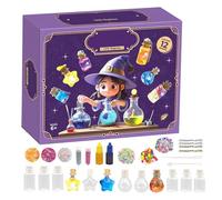 Générique Kids Potion Kits, Magic Witch Bottles Craft Set, Interactive Learning Toy, Sensory STEM Activity, Ideal for Halloween, Preschool, Boys, Girls, Toddler, Home, Classroom and Indoor Play