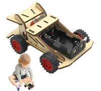Générique Kids Race Car - Racing Car Toy TYME Projects | Small Race Cars Educational Building Toys Model Cars Kit, Kids Racing STEM Project, Craft Kit for, Woodworking et Family Time Set