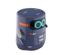 Générique Kids Robot, Smart Toy, Interactive Pets, Talking Device, Educational Play, Touch Sensor, Voice Control, Cute Companion, Fun Learning, Robot Gadget for Children, 4.33×3.94×4.52inches