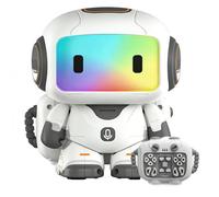 Générique Kids Robot Toy - Age 3+ Remote Control Robot | Programmable Educational Robots | Rechargeable Interactive Dancing Robots with LED Lights, Music Playback, Voice Recording, Touch Interaction