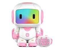 Générique Kids Robot Toy - Age 3+ Remote Control Robot | Programmable Educational Robots | Rechargeable Interactive Dancing Robots with LED Lights, Music Playback, Voice Recording, Touch Interaction