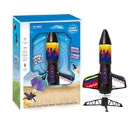 Générique Kids Rocket Toy, Launching Rocket with Parachute, Fun Science Learning Game, Compact Outdoor Sports Activity, Ideal for Students, Parent-Child and Interaction Group Play, Multicolor
