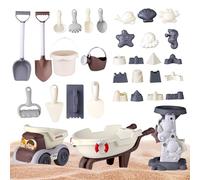 Générique Kids Sand Pit Toys - Rake, Moulds, Outdoor Summer Playset, Animal Sand Mold Sets, Watering Can,Shovel Set | for Outdoor Activities Kids Ages 3+ in Beach Swimming Pool Camping Adventures