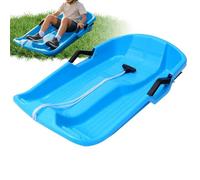 Générique Kids Sled - PE Lightweight Winter Toboggan with Handles Pull Rope
