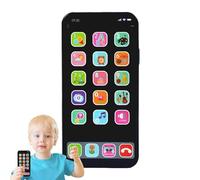 Générique Kids Smart Phone Toy - Educational Learning Mobile Phones Toys | Interactive Touch Light Sound Music Toys | ABS Durable Simulation Phone | Early Development Educational Toy for Тoddlers