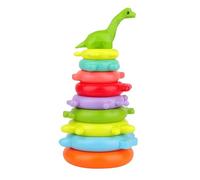 Générique Kids Stacking Rings Toy, Rainbow Balance Set, Educational Learning Stacker, Colorful Design, Ideal for Boys, Girls, Children, Early Development, Playtime Fun, 12.01x5.51 inches
