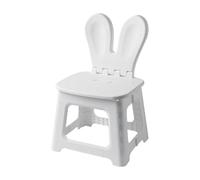 Générique Kids Step Stool for Bathroom - Small Shower and Sitting Stool | Bunny Dinosaur Decorative Cartoon Animal Home Shoe Changing Chair Indoor Outdoor Travel Backpacking Picnic Household