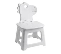 Générique Kids Step Stool for Bathroom - Small Shower and Sitting Stool | Bunny Dinosaur Decorative Cartoon Animal Home Shoe Changing Chair Indoor Outdoor Travel Backpacking Picnic Household