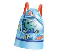 Générique Kids Swim Bag - 28x20x32cm Waterproof Beach Bag | Wet Dry Separation StorageBag with Shoe Compartment - Large Capacity Twill Swimming School Travel Summer BagBoys Girls