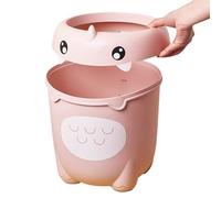 Générique Kids Trash Can, Cute Dinosaur Bin, Little Waste Organizer, Large Capacity Design, Perfect for Apartments and Keeping Rooms or Kitchens Tidy Under Tables or Desks, 11.81x8.66x6.3 inches