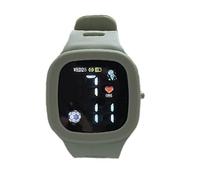 Générique Kids Watches Digital Sport Watch for Girls Boys, Square Wristwatches Glow-in-The-Dark Colorful LED Display, No App Waterproof Watches for Teens Students Ages 5-12