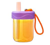 Générique Kids Water Bottle With Straw - 500ml Leak-Proof Travel Sports Bottle, Reusable School | Boys And Girls, Outdoor Activities, Gym, Picnic, Camping, Backpack, Hydration, Sports, Exercise
