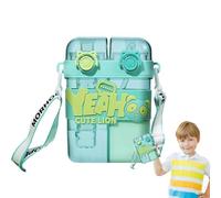 Générique Kids Water Bottle With Straw - PC Silicone 760ml | Cute Spill Proof Travel Water Cup, Lightweight Kids Tumbler | Portable Drink Bottle For Kid Teenagers School Outdoor Use