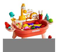 Générique Kids Water Table, Outdoor Toddler Station, Pretend Play Sink, Interactive Fishing Game, Multi-Activity Toy Set, Summer Beach Park Camping Patio Daycare Preschool Indoor Fun