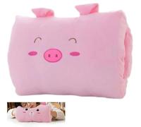 Générique Kids Winter Cartoon Plush Hand Pillow Hand Warmer, Travel Necessities Desk Nap, for Warmer Throw Days Winter Hugging Cushion