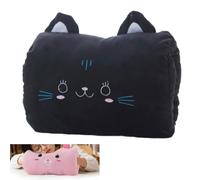 Générique Kids Winter Cartoon Plush Hand Pillow Hand Warmer, Travel Necessities Desk Nap, for Warmer Throw Days Winter Hugging Cushion
