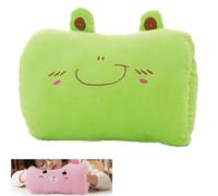 Générique Kids Winter Cartoon Plush Hand Pillow Hand Warmer, Travel Necessities Desk Nap, for Warmer Throw Days Winter Hugging Cushion