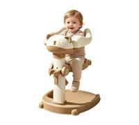 Générique Kinder Duschständer - 2-in-1 Sitz Abnehmbar Höhenverstellbar,Duschunterstützung Mit Armlehne - Für Kinder Von 8-36 Monaten Badewanne Zuhause Apartment Hotel