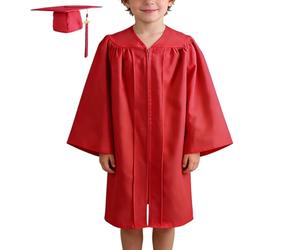 Générique Kindergarten Graduation Caps and Gown | Graduate Outfits | Kindergarten Graduation Gown Set | for Celebration Banquet Party Boys Girls School Ceremony Assembly Class Photos Gathering