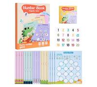 Générique Kindergarten Math Toy, Magnetic Learning Aid, 8.66x10.31x0.98 inches Educational Classroom Supply, Hand on Science Accessory for Home School Nursery Travel Early Education Use