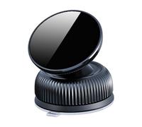 Générique Kinematic-Stabilization - Magnetic Car Phone Holder for Navigation | Dual-Mount Frame with Torsional Logic, High Fidelity Rotational Hub & Neodymium Nodes for Dash and Window